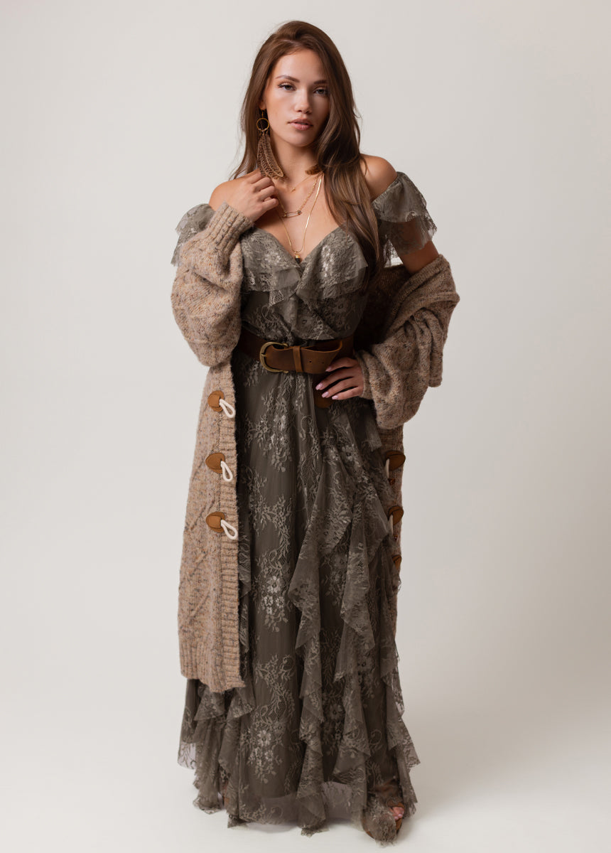 Sylvia Dress in Agave