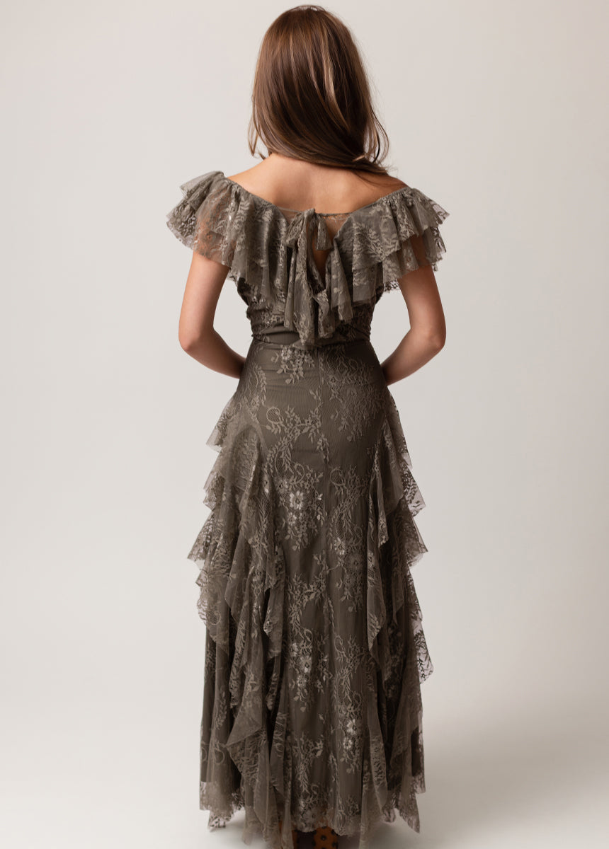 Sylvia Dress in Agave