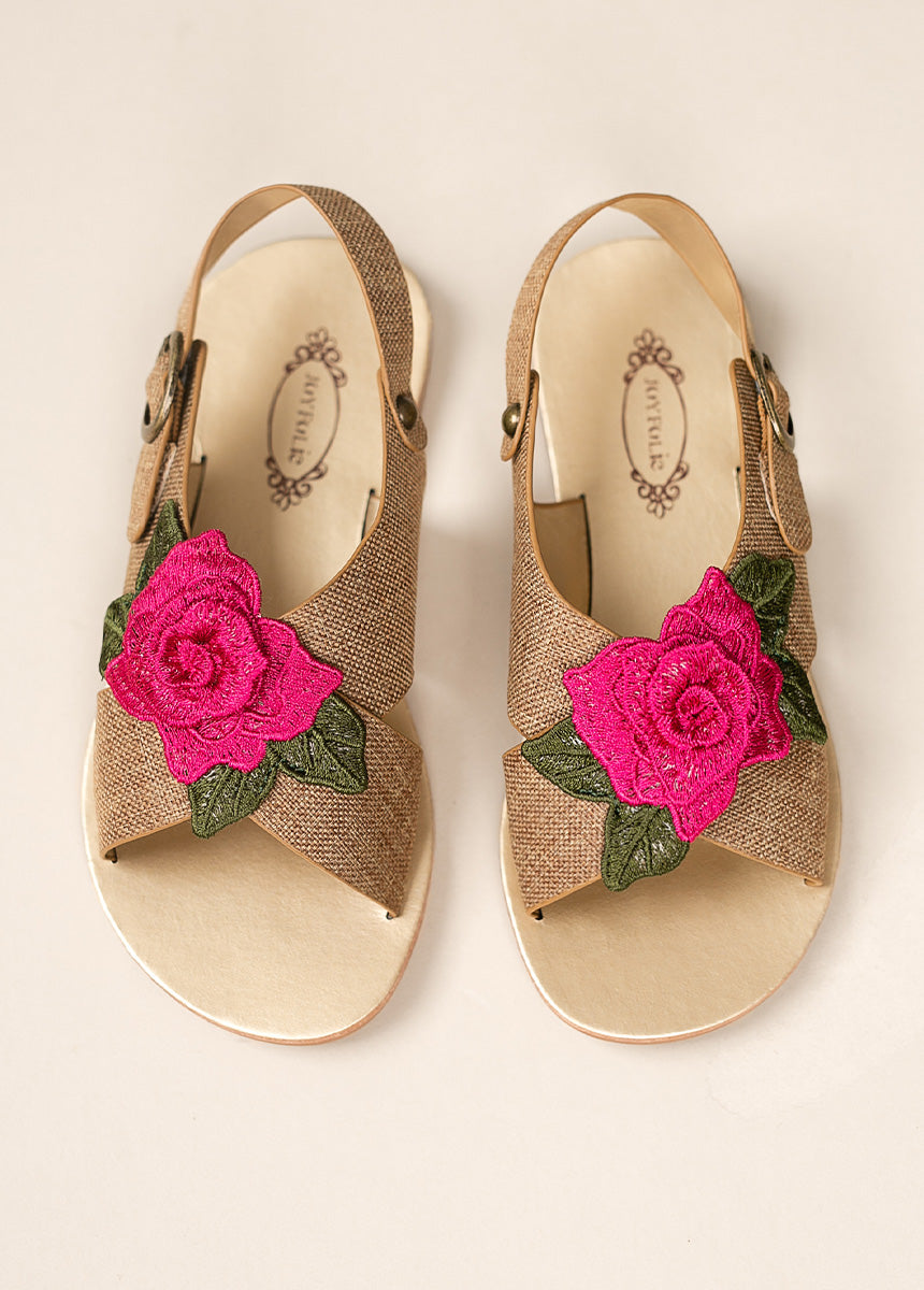 Aria Sandal in Brown