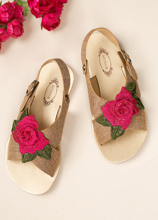 Aria Sandal in Brown