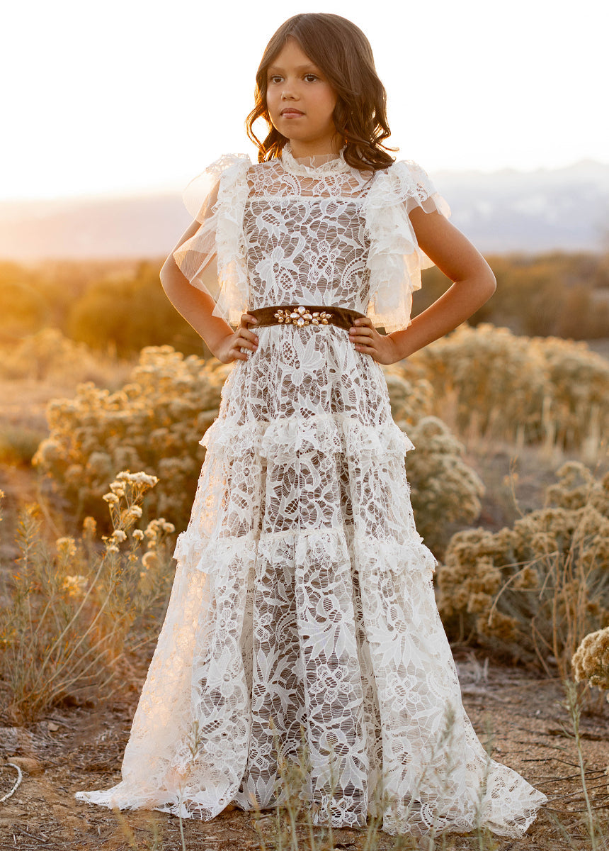 Alethea Impact Dress in Cream