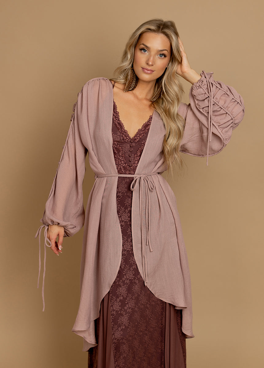 Brandy Duster in Light Orchid