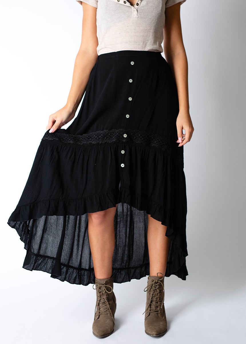 Alizah Skirt in Black