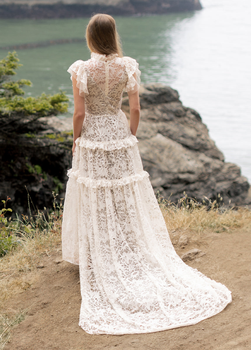 Allegra Impact Dress in Cream