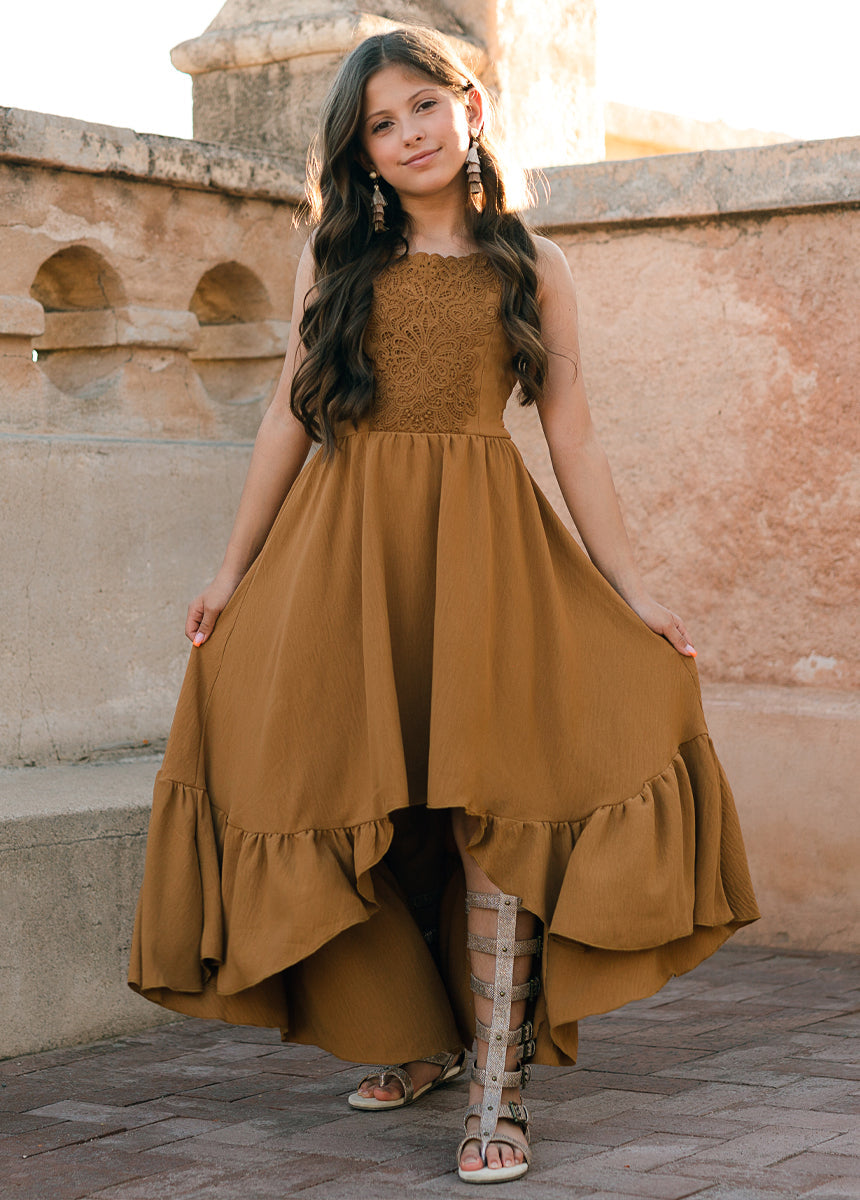 Amala Dress in Cumin