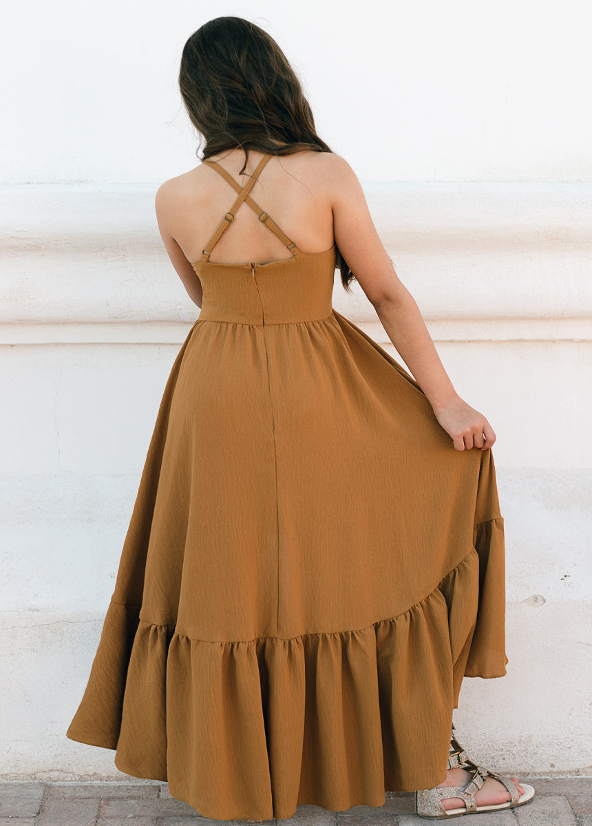 Amala Dress in Cumin