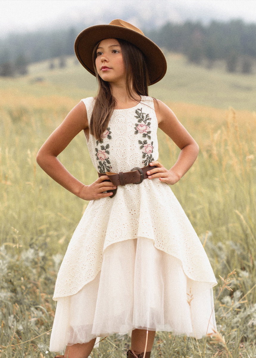 Amberlyn Dress in Cream