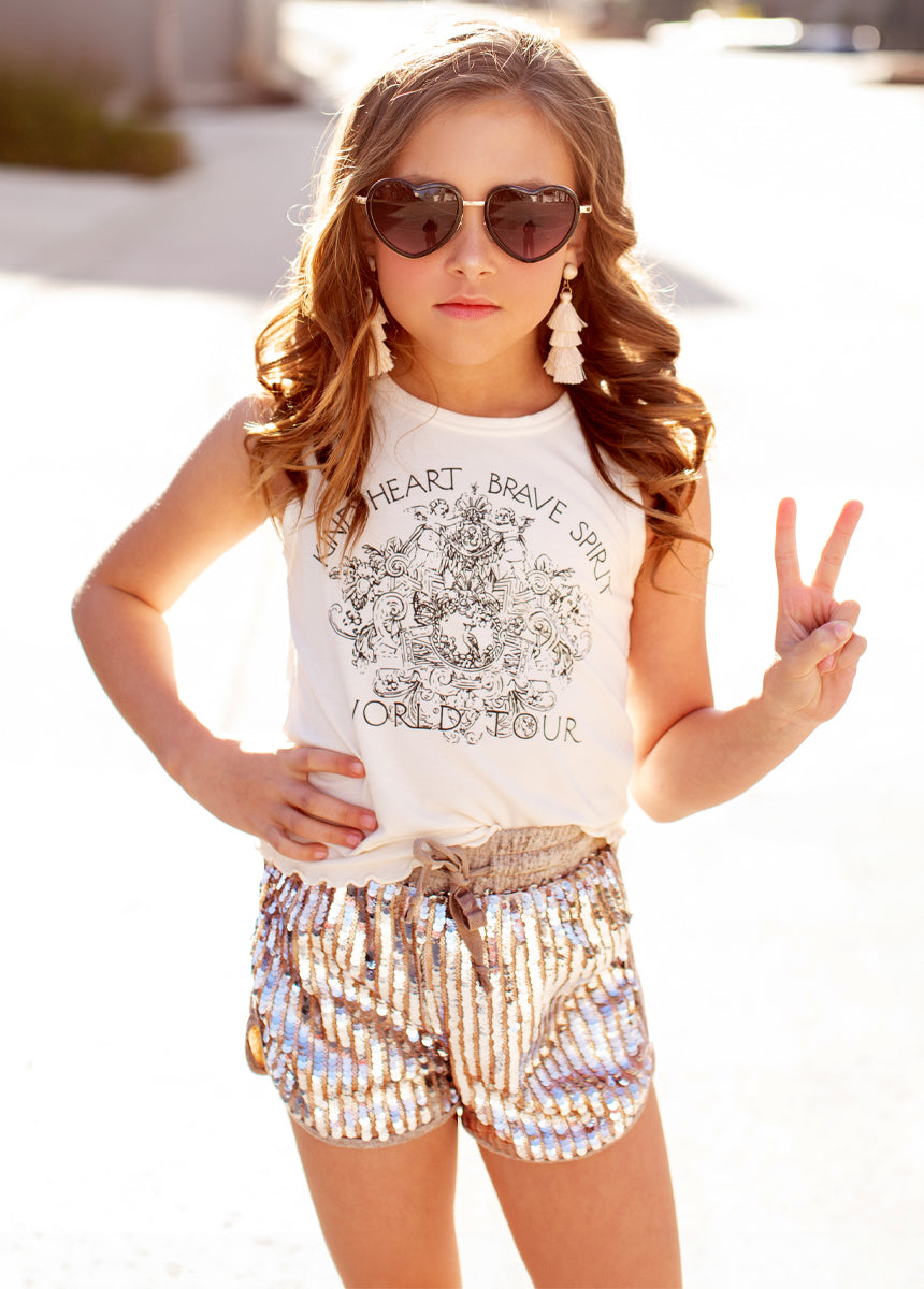 Angelica Short in Silver