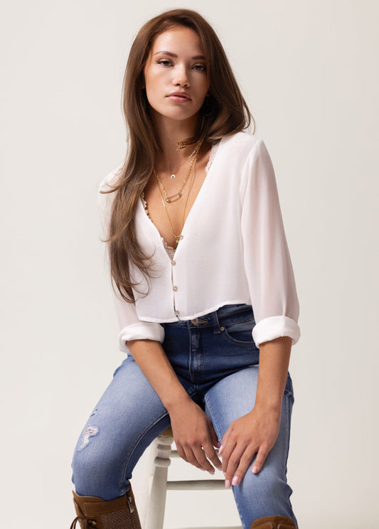 Anja Top in Ivory