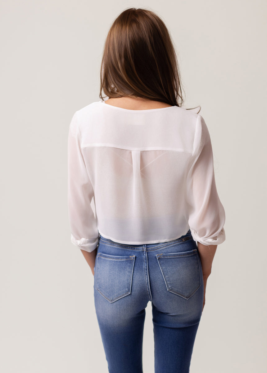 Anja Top in Ivory