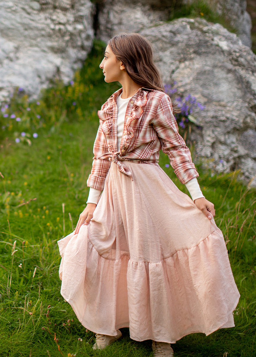Annabel Skirt in Blush