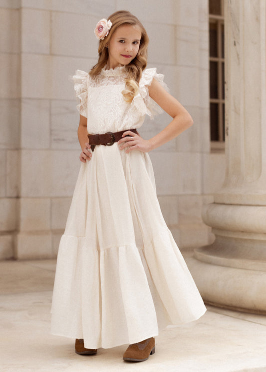 Annabel Skirt in Cream