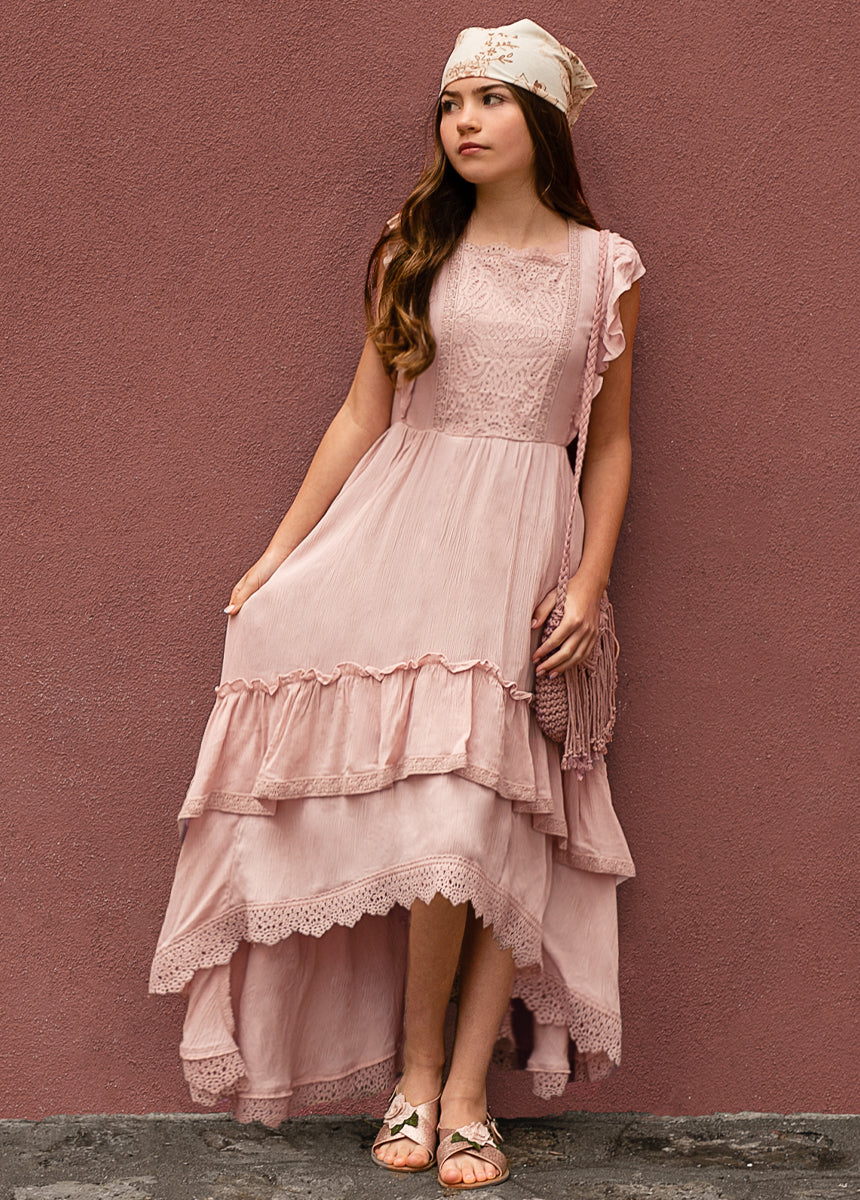 Cassia Dress in Lilac