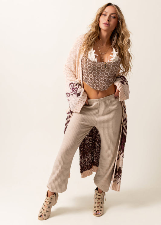 Aysha Pants in Taupe