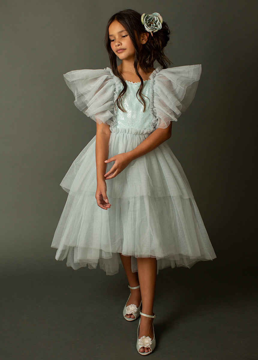 Valeria Heel in Powder Blue