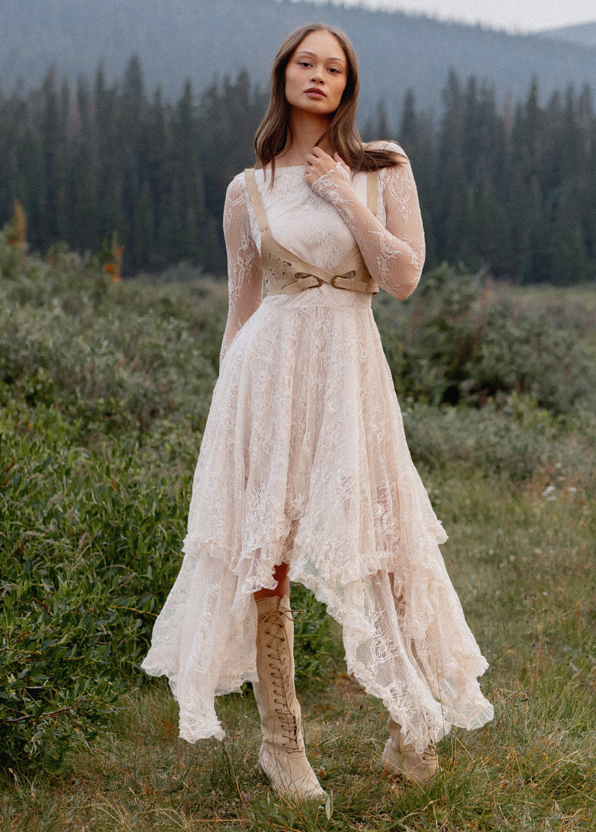 Bennett Dress in Oat