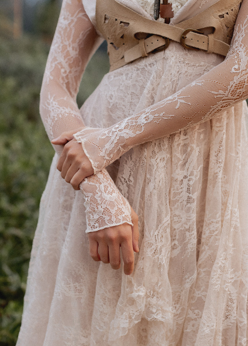 Bennett Dress in Oat