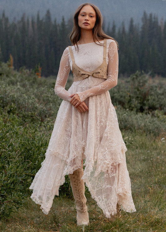 Bennett Dress in Oat