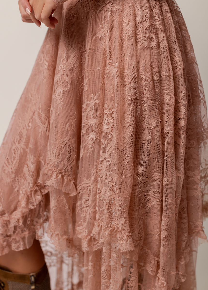 Bennett Dress in Desert Shell