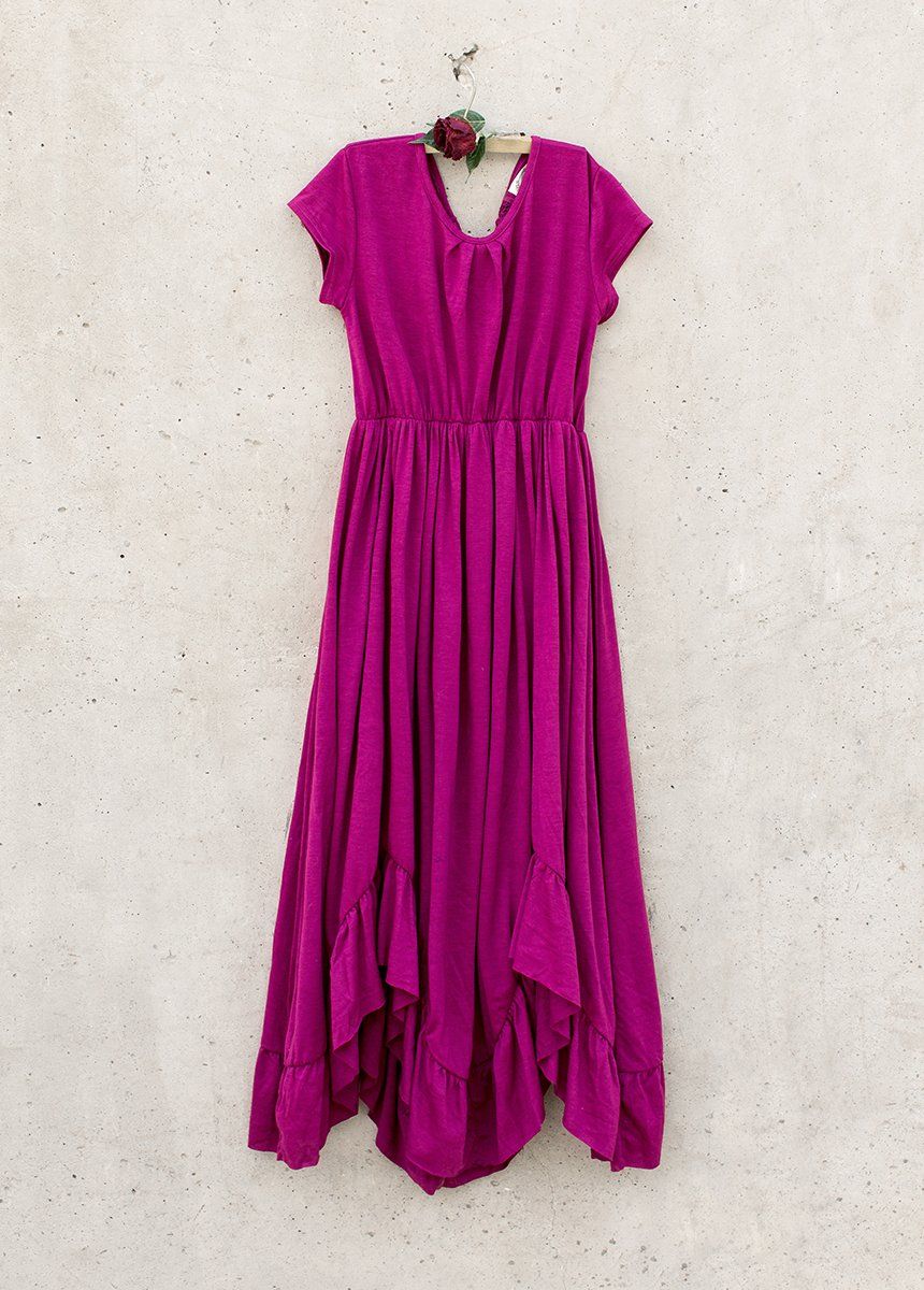 Braelyn Dress in Berry
