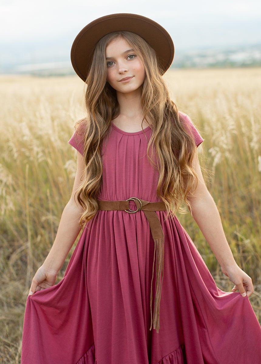 Braelyn Dress in Mesa Rose