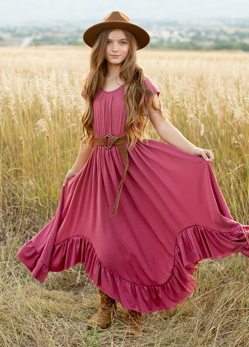Braelyn Dress in Mesa Rose