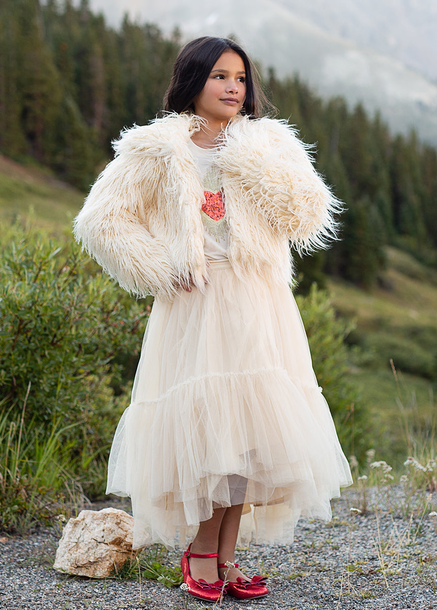 Brigitte Skirt in Ecru