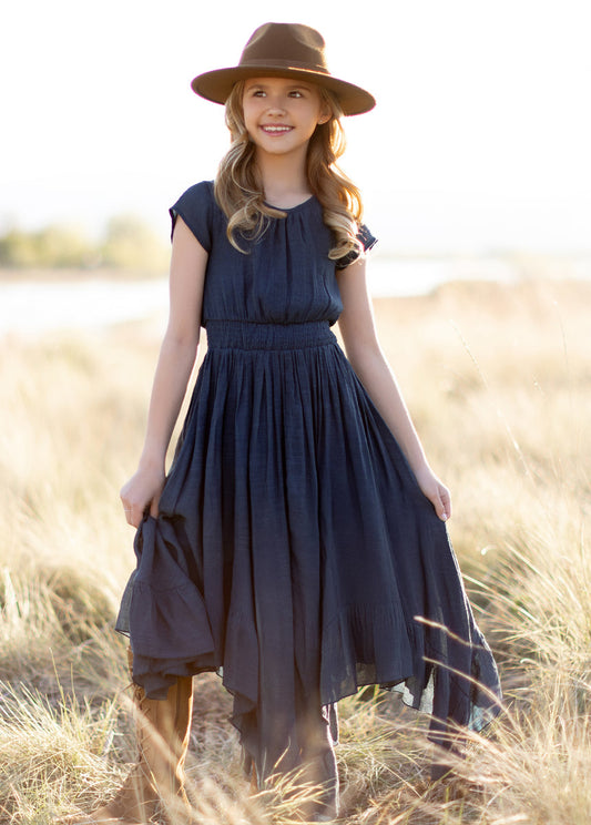 Briley Dress in Navy