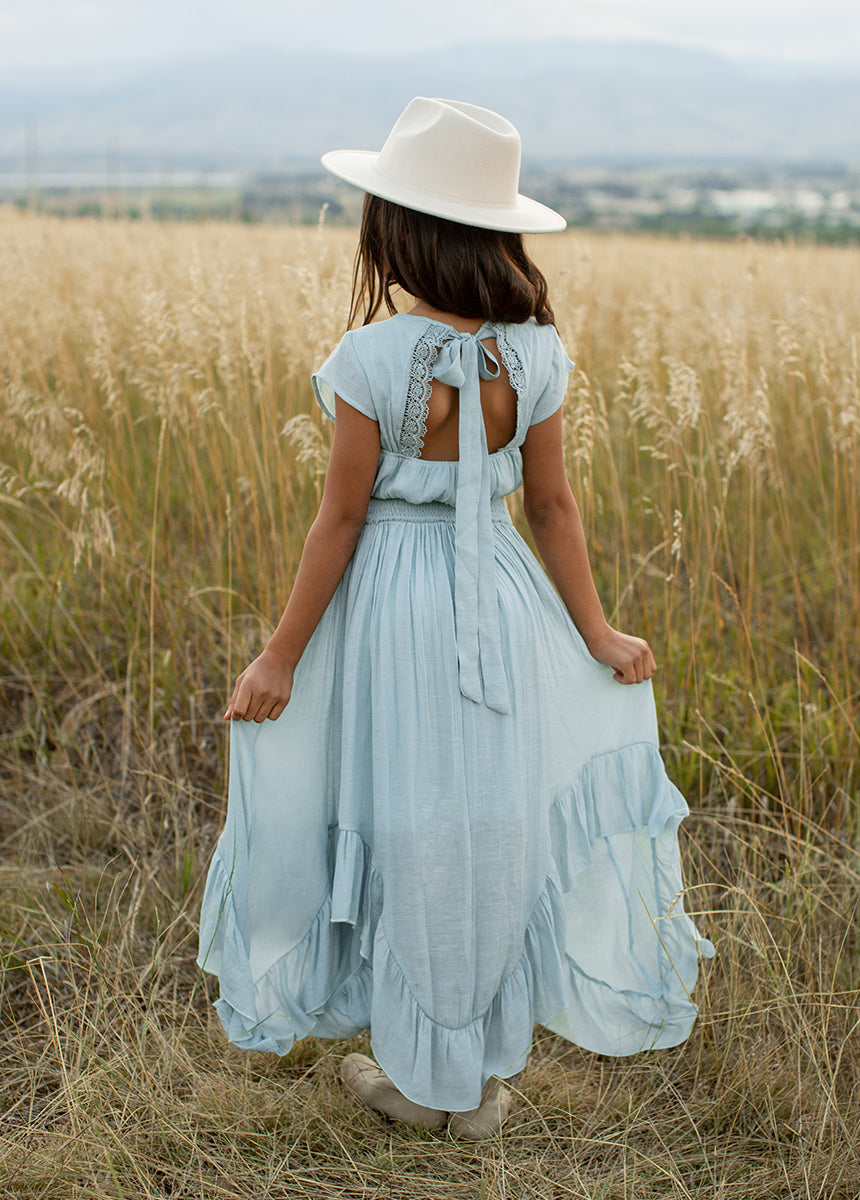 Briley Dress in Sky Blue
