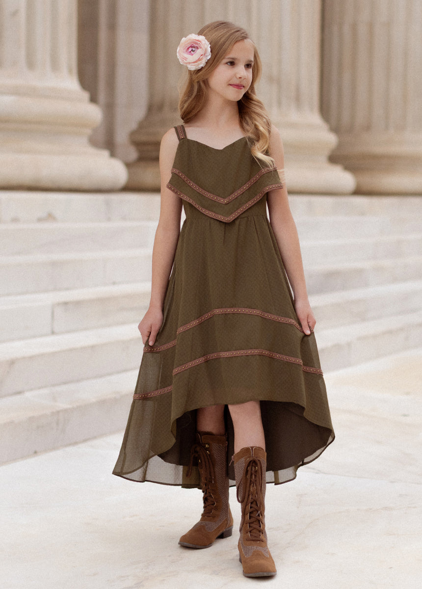 Bryanda Dress in Olive