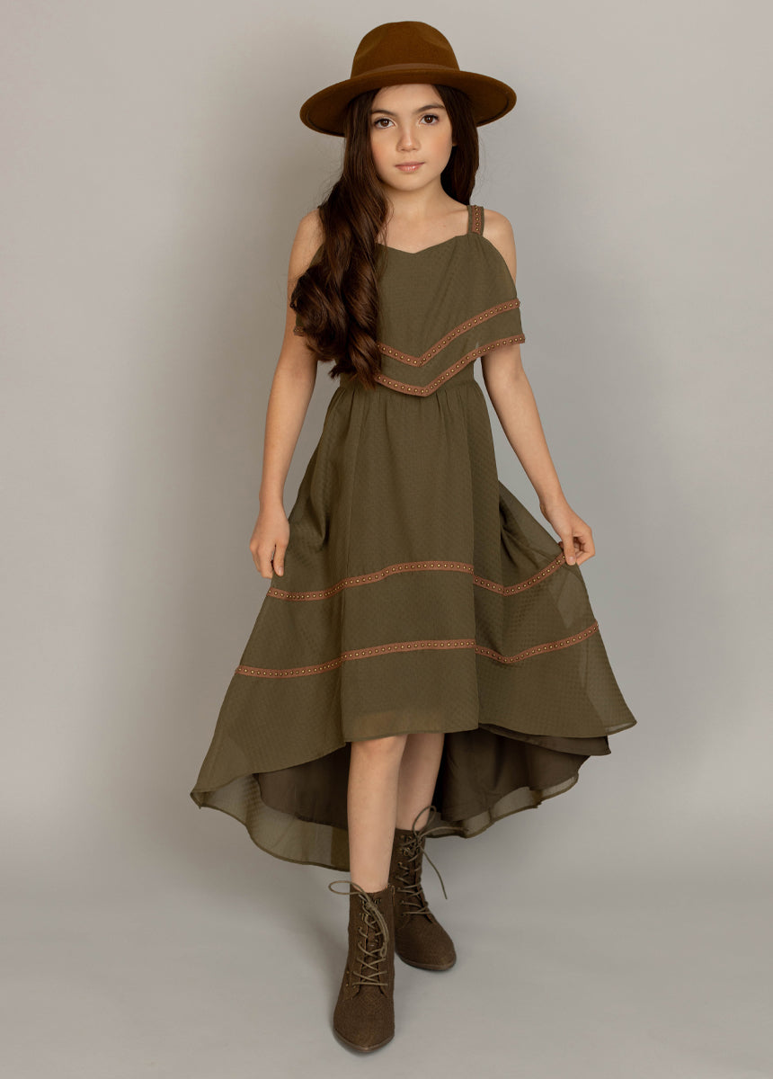 Bryanda Dress in Olive