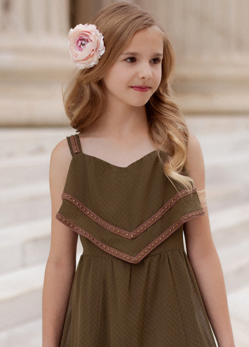 Bryanda Dress in Olive