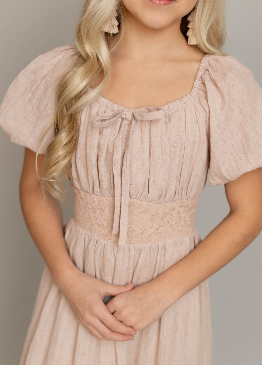 Casidy Dress in Shell