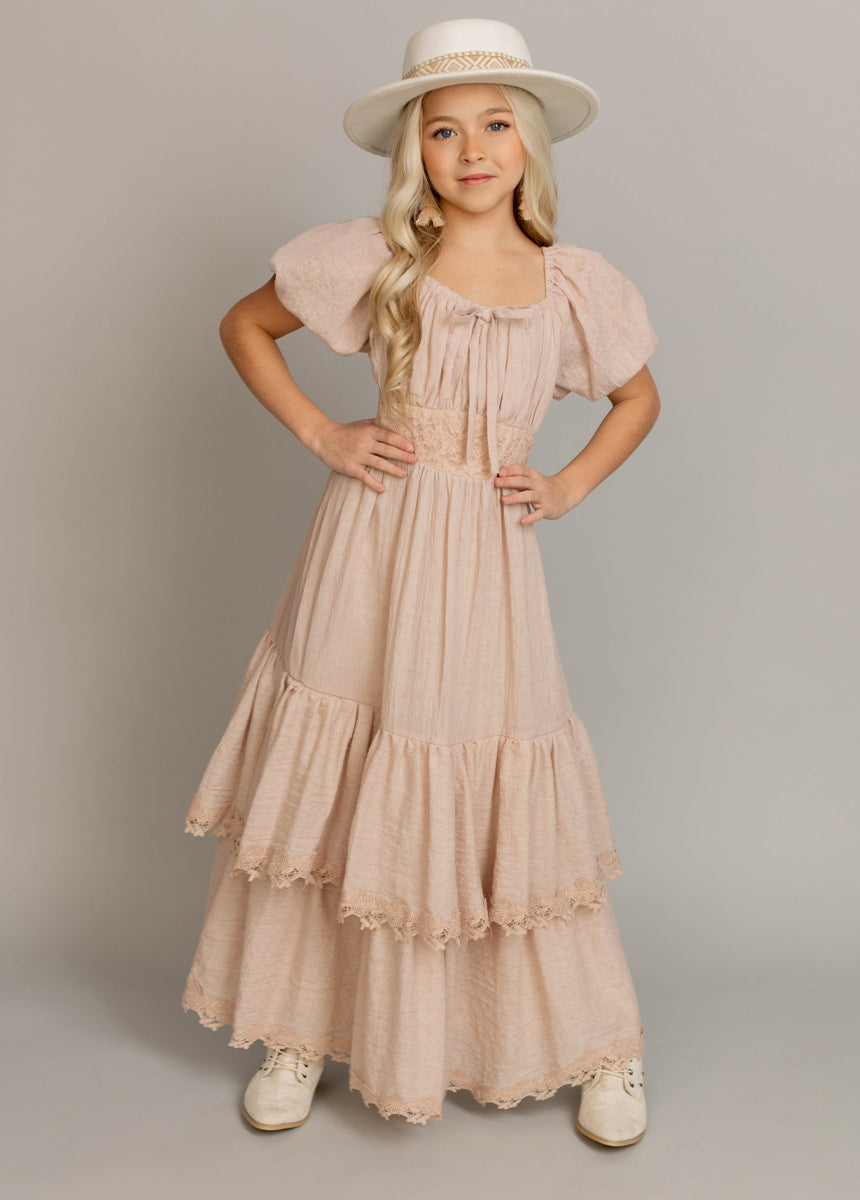 Casidy Dress in Shell