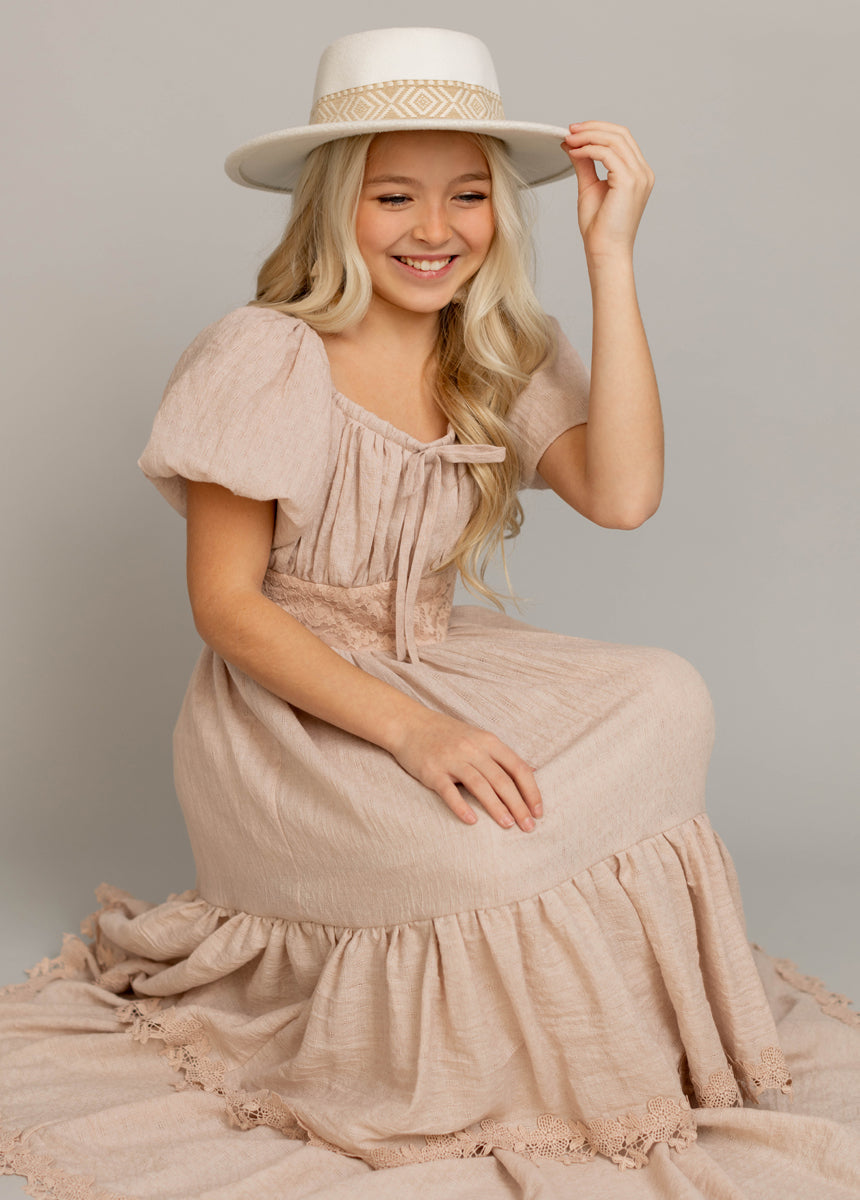 Casidy Dress in Shell