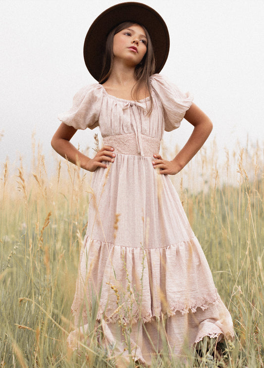 Casidy Dress in Shell