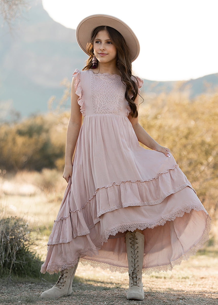 Cassia Dress in Lilac