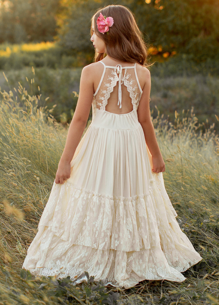 Catrin Dress in Cloud