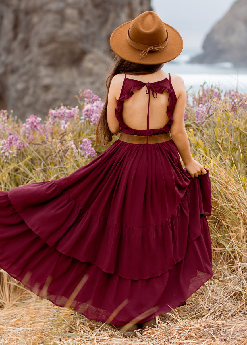 Catrin Dress in Brick