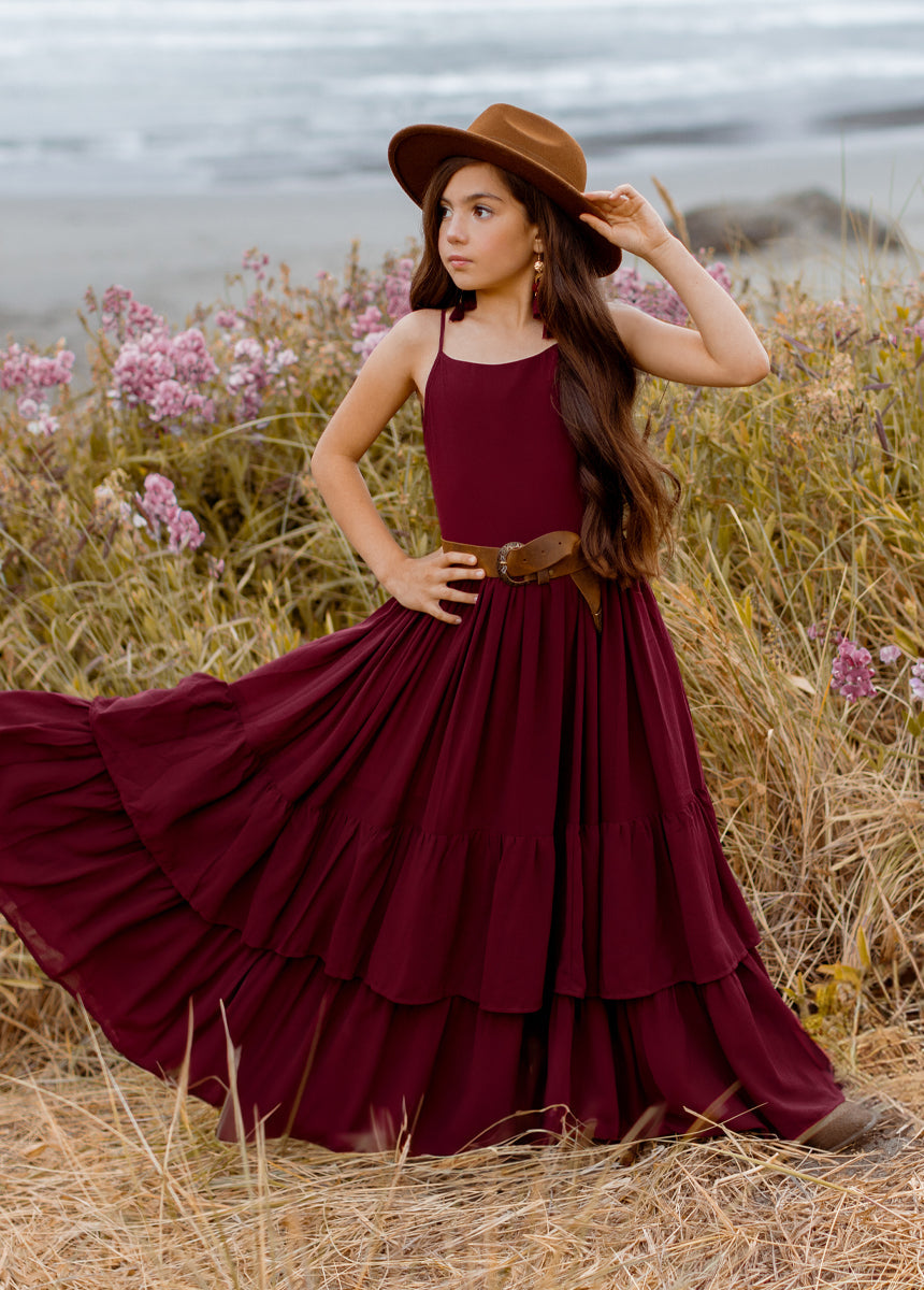 Catrin Dress in Brick