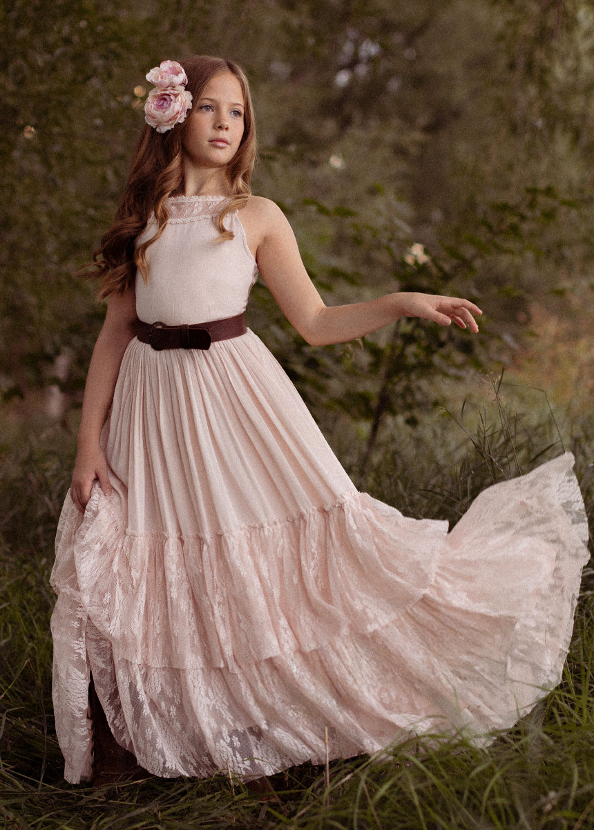 Catrin Dress in Shell