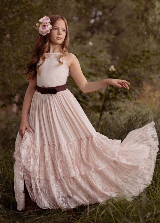 Catrin Dress in Shell