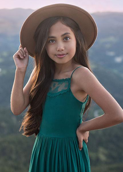 Catrin Dress in Teal