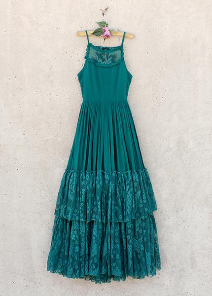 Catrin Dress in Teal
