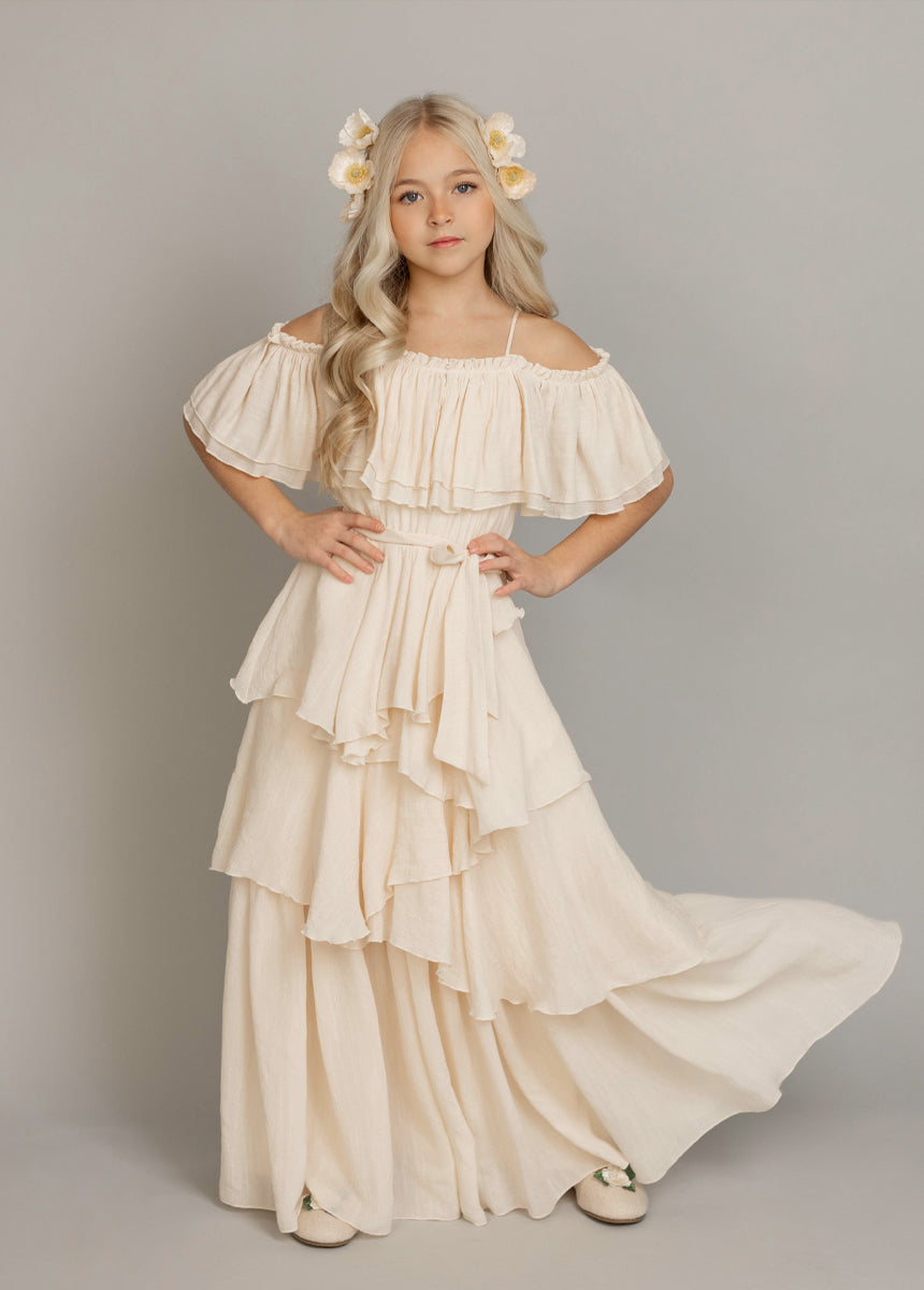 Chenoa Flats in Cream