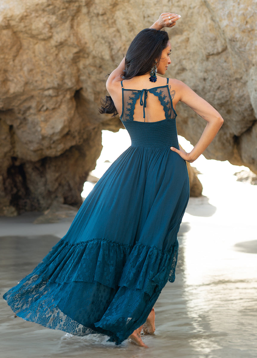 Christelle Dress in Deep Ocean