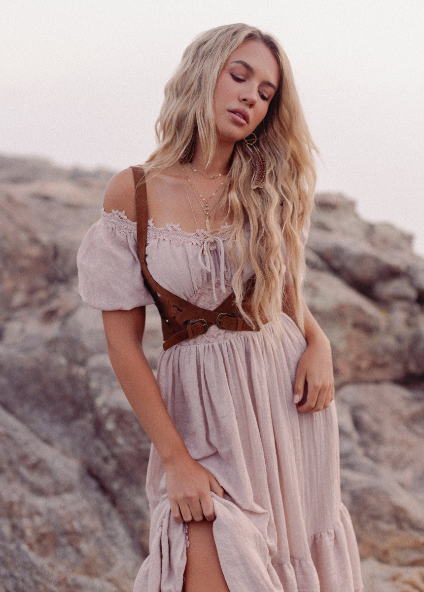 Cristina Dress in Shell