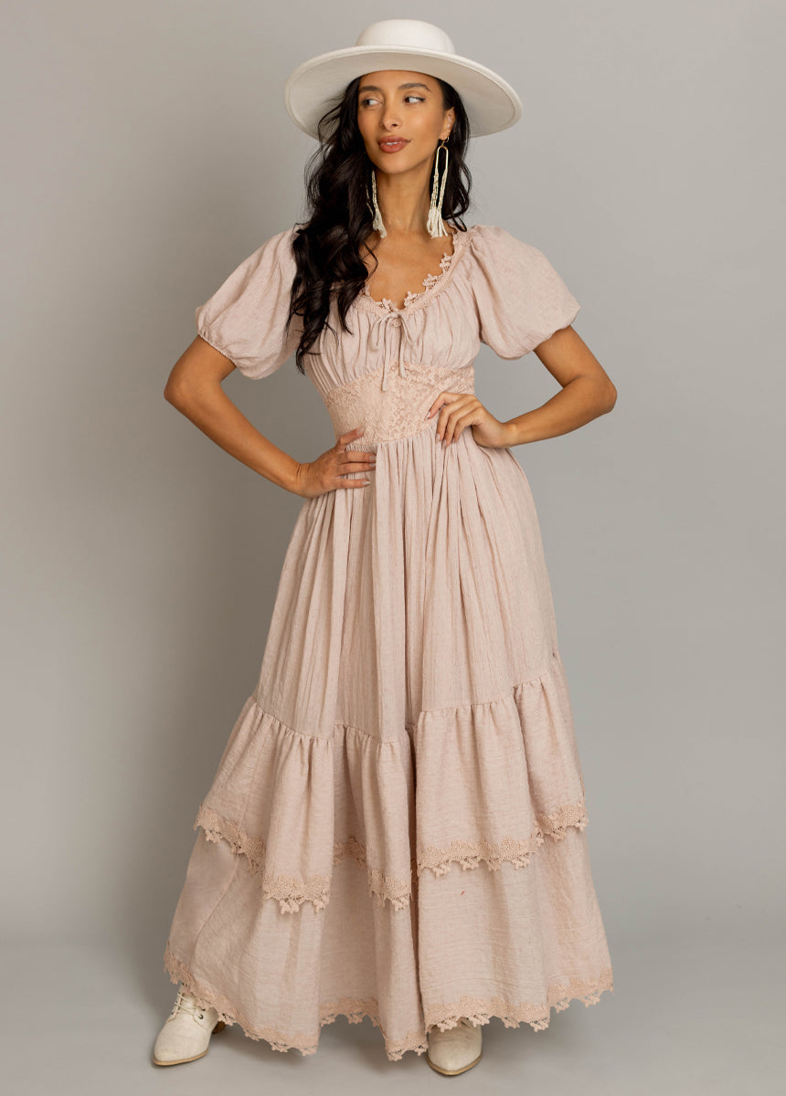 Cristina Dress in Shell