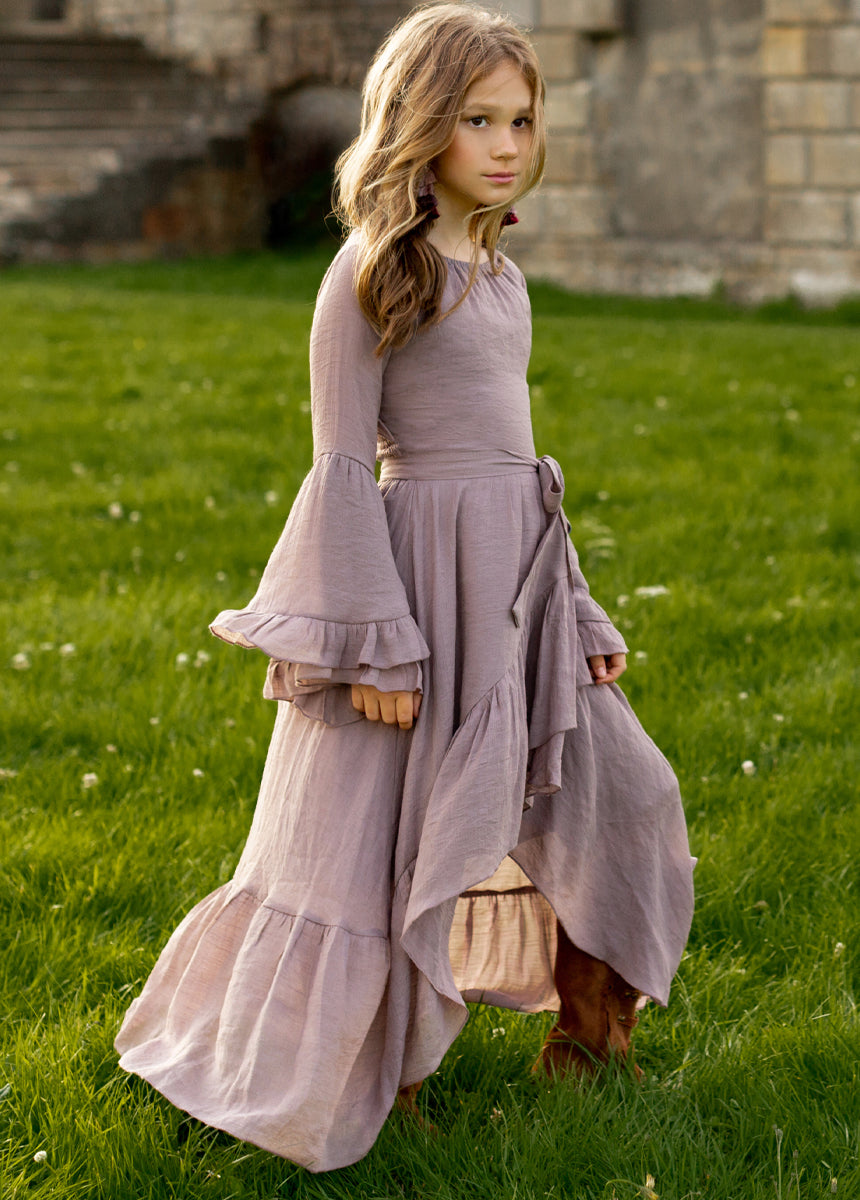 Divaya Dress in Lavender Fog