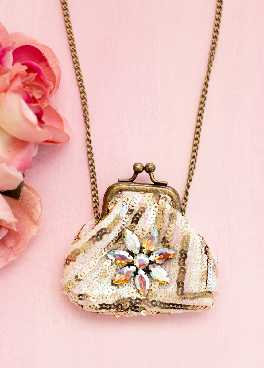 Deavaney Coin Purse in Pink Glam